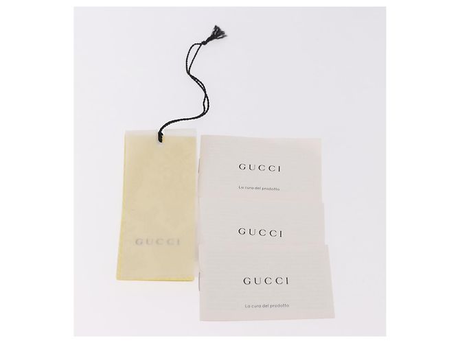 GUCCI Sherry Line Waist bag Canvas Navy Silver Red 502095 Auth 183095M Argento Rosso Blu navy - vista 22