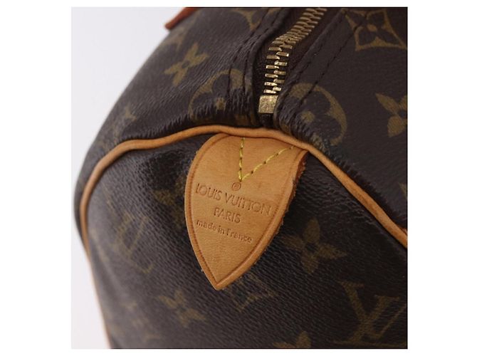 LOUIS VUITTON Borsa Monogram Speedy 25 M41528 LV Auth 183701V Monogramma - vista 16
