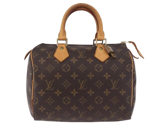 LOUIS VUITTON Borsa Monogram Speedy 25 M41528 LV Auth 183701V Monogramma - vista 2