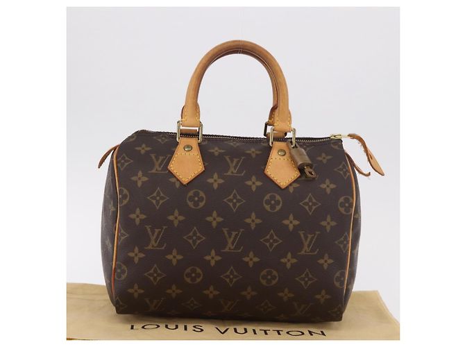 LOUIS VUITTON Borsa Monogram Speedy 25 M41528 LV Auth 183701V Monogramma - vista 23