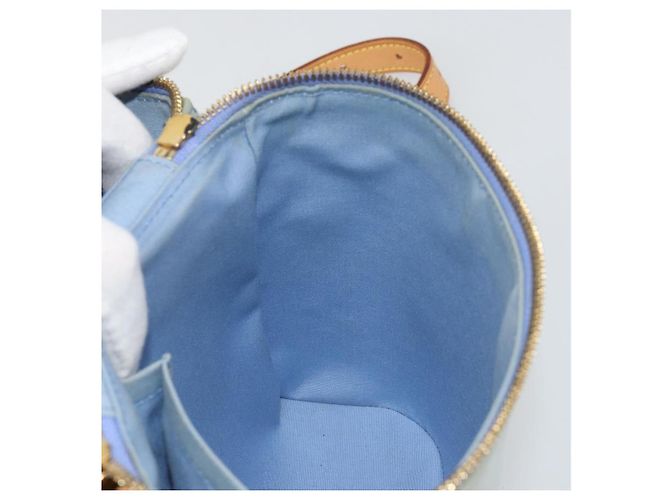 LOUIS VUITTON Borsa Sullivan Vertical Monogram Vernis Lavande M91258 Auth 183660A - vista 19