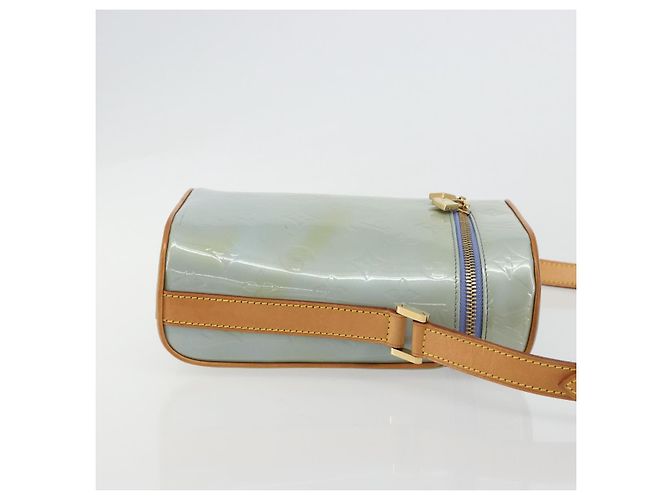 LOUIS VUITTON Borsa Sullivan Vertical Monogram Vernis Lavande M91258 Auth 183660A - vista 4
