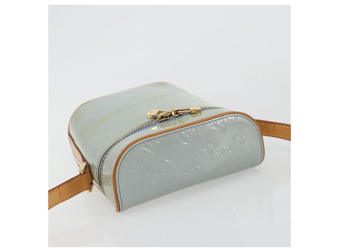 LOUIS VUITTON Borsa Sullivan Vertical Monogram Vernis Lavande M91258 Auth 183660A - vista 6