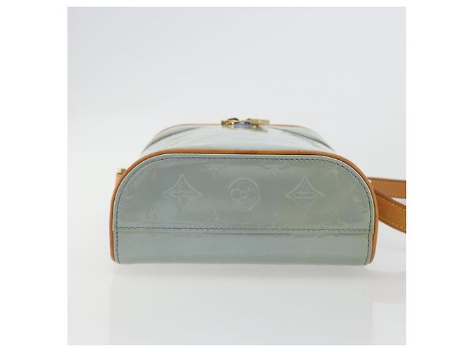 LOUIS VUITTON Borsa Sullivan Vertical Monogram Vernis Lavande M91258 Auth 183660A - vista 9
