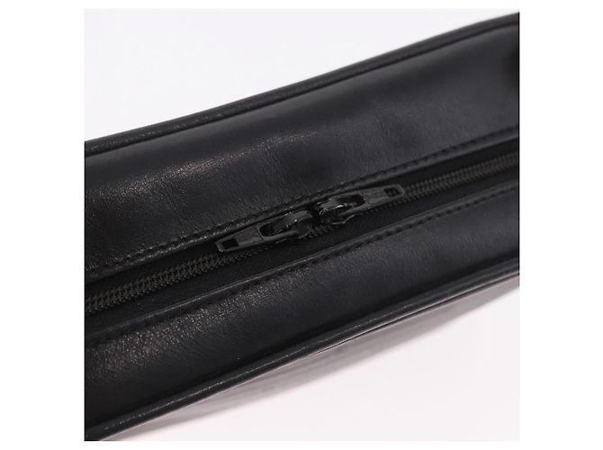 Borsa a Spalla GUCCI in Pelle Blu Navy e Oro Auth 184459 D'oro - vista 15