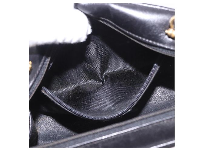 Borsa a Spalla GUCCI in Pelle Blu Navy e Oro Auth 184459 D'oro - vista 21