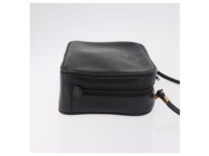 Borsa a Spalla GUCCI in Pelle Blu Navy e Oro Auth 184459 D'oro - vista 4