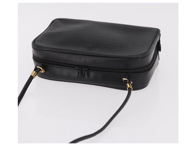 Borsa a Spalla GUCCI in Pelle Blu Navy e Oro Auth 184459 D'oro - vista 6