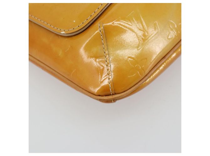 LOUIS VUITTON Monogram Vernis Thompson Street Bag Beige M91301 LV Auth 182002 - vista 11