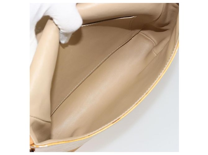 LOUIS VUITTON Monogram Vernis Thompson Street Bag Beige M91301 LV Auth 182002 - vista 17