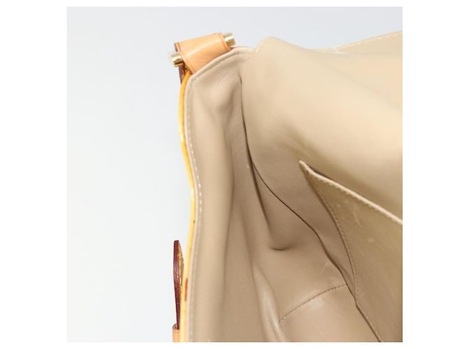 LOUIS VUITTON Monogram Vernis Thompson Street Bag Beige M91301 LV Auth 182002 - vista 19