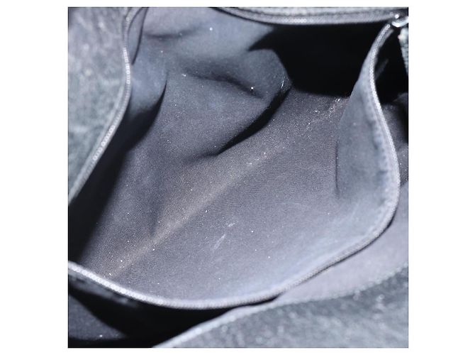 Borsa a mano GUCCI GG Canvas Nera Argento Autentica 183035 Nero - vista 18