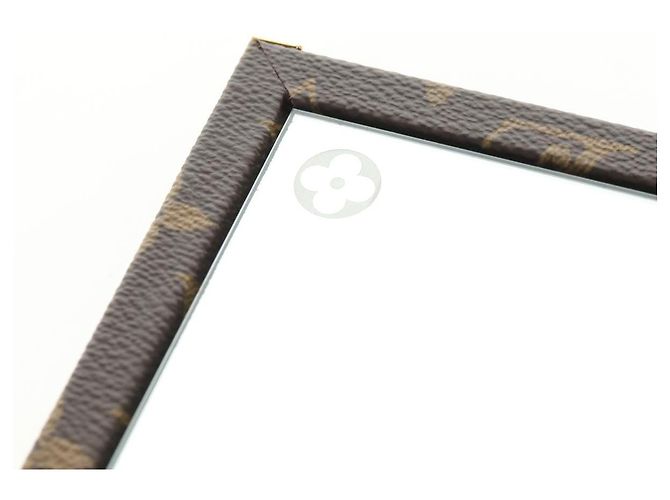 LOUIS VUITTON Monogram Home Mirror Trunk GI0554 LV Auth 181660SM Monogramme - vue 20