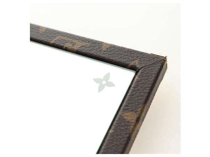 LOUIS VUITTON Monogram Home Mirror Trunk GI0554 LV Auth 181660SM Monogramme - vue 27