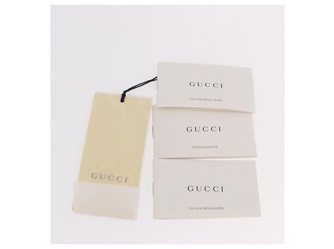 GUCCI Sherry Line Waist bag Canvas Navy Silver Red 502095 Auth 183093M Argento Rosso Blu navy - vista 22