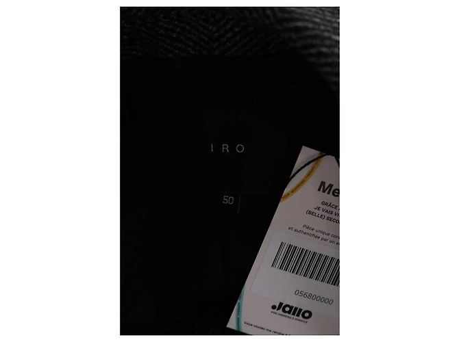 Iro Cappotto antracite Grigio antracite - vista 5