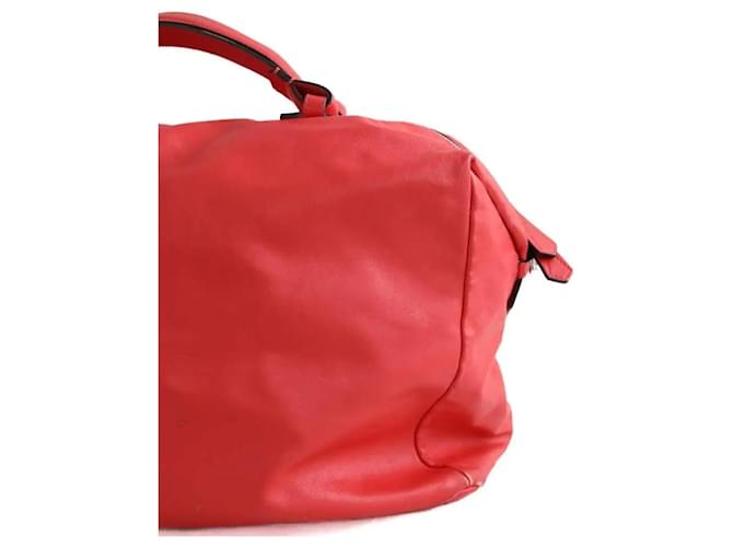 Lancel Borsa da viaggio rossa Rosso - vista 4