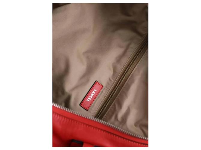 Lancel Borsa da viaggio rossa Rosso - vista 8