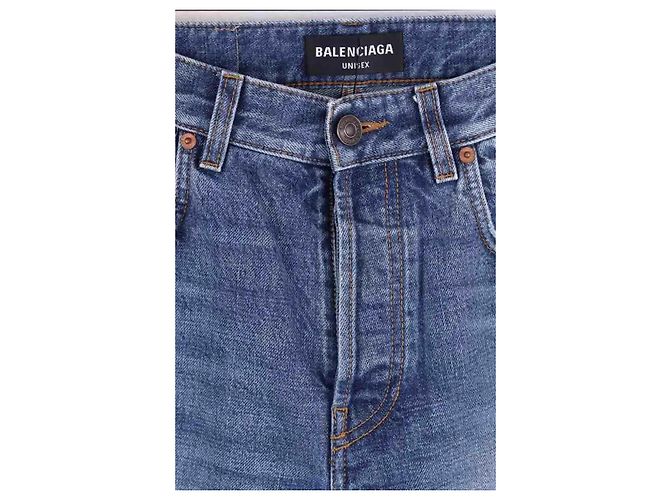 Balenciaga Jeans dritti blu - vista 2