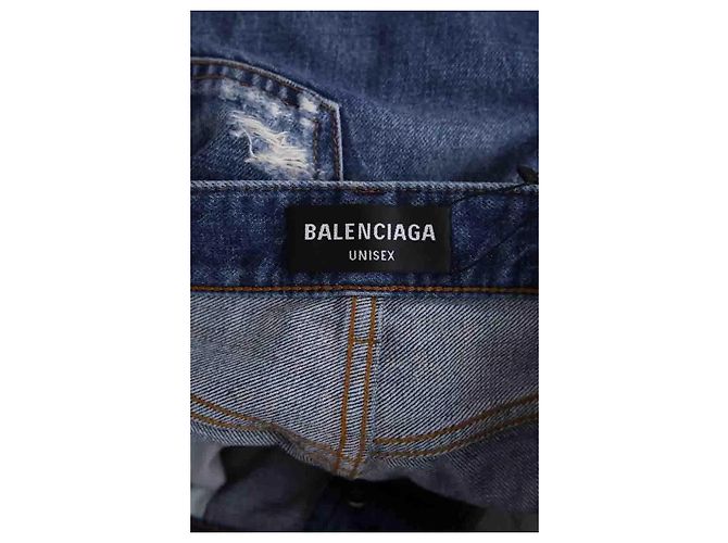 Balenciaga Jeans dritti blu - vista 5