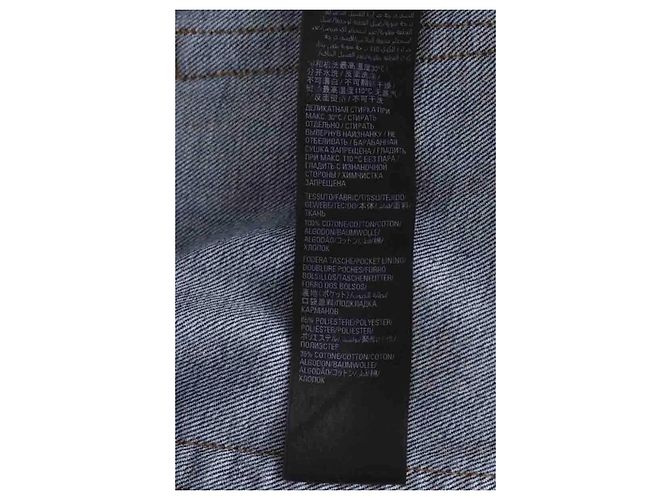 Balenciaga Jeans dritti blu - vista 6