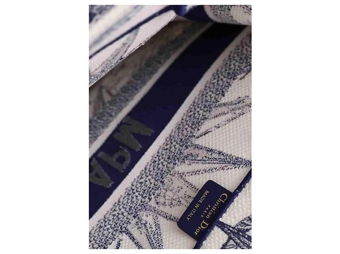 Book Tote Dior Bolso cabas azul - vista 6
