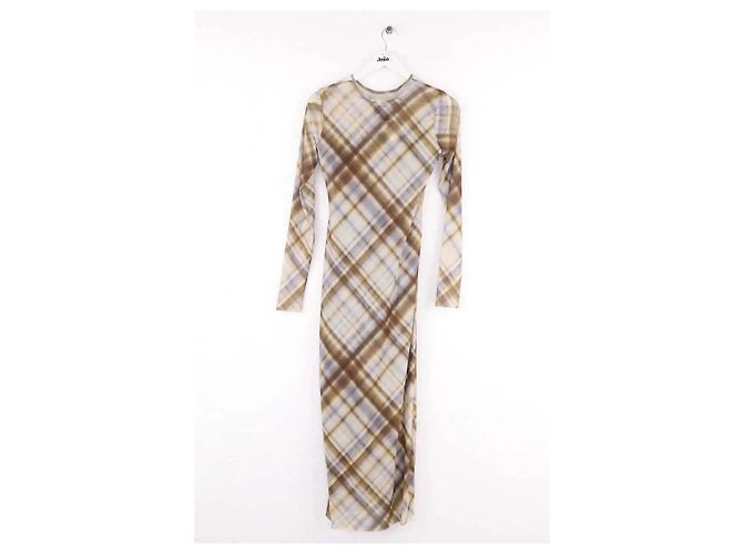 Reformation Vestido marrón Castaño - vista 3