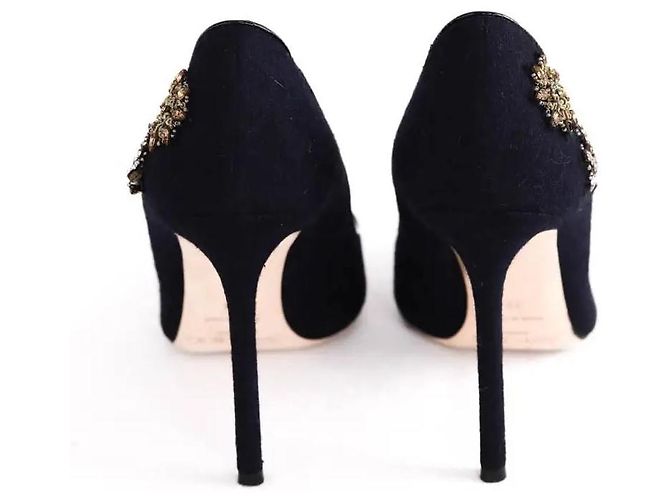 Jimmy Choo Tacchi blu navy - vista 2