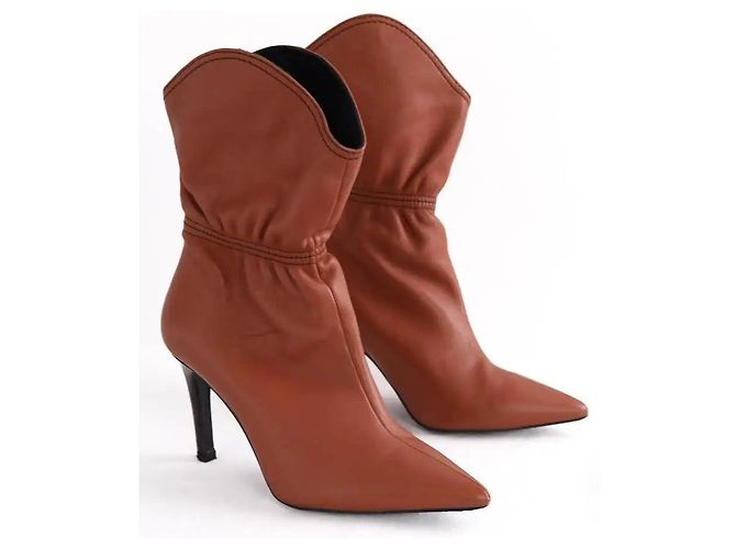 Karine Arabian Stivali color cammello - vista 3