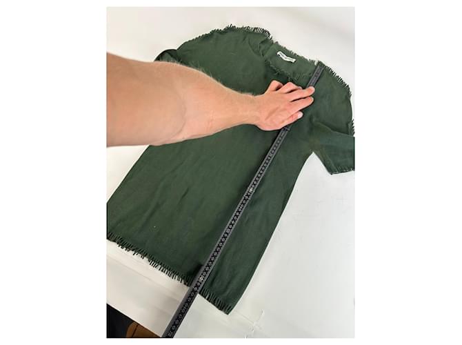 Vintage Issey Miyake Strickpullover Dunkelgrün M - Ansicht 10