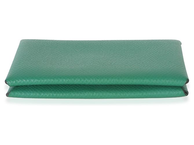 Tarjetero Hermès Vert Vertigo Epsom Calvi - vista 2
