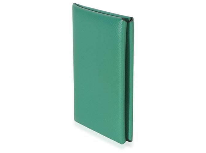 Tarjetero Hermès Vert Vertigo Epsom Calvi - vista 3