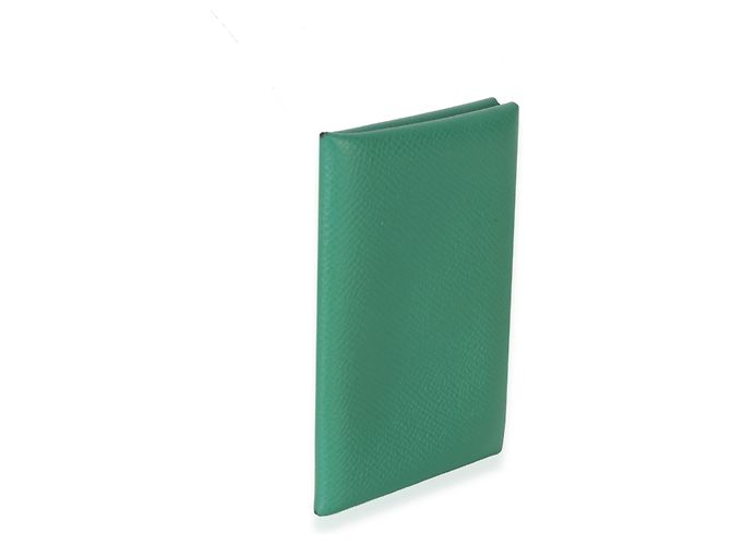 Tarjetero Hermès Vert Vertigo Epsom Calvi - vista 4