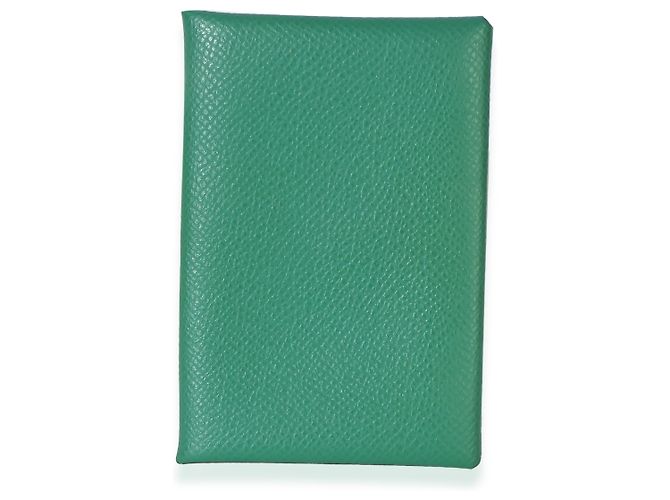 Tarjetero Hermès Vert Vertigo Epsom Calvi - vista 7