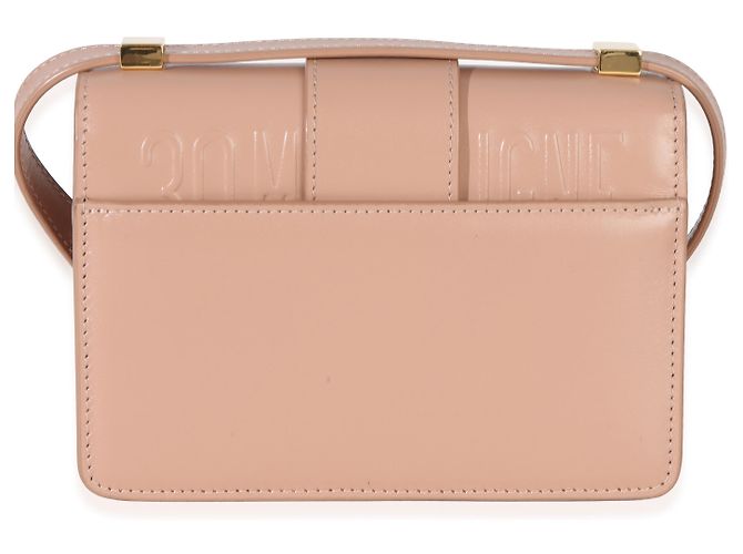 Borsa Micro 30 Montaigne in pelle di vitello liscia rosa chiaro Christian Dior - vista 2