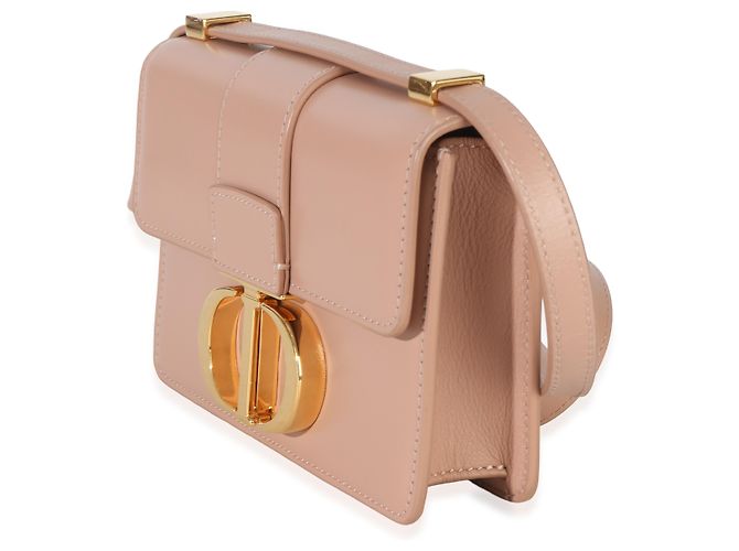 Borsa Micro 30 Montaigne in pelle di vitello liscia rosa chiaro Christian Dior - vista 3