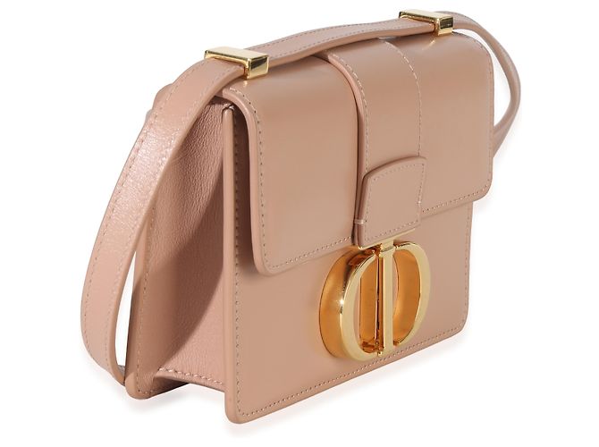 Borsa Micro 30 Montaigne in pelle di vitello liscia rosa chiaro Christian Dior - vista 4