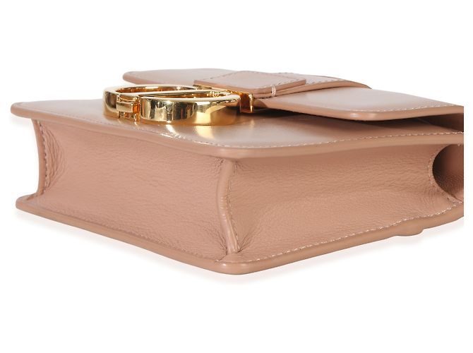 Borsa Micro 30 Montaigne in pelle di vitello liscia rosa chiaro Christian Dior - vista 6