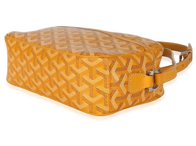 Goyard Sac Cap Vert PM in tela Goyardine gialla Giallo - vista 6