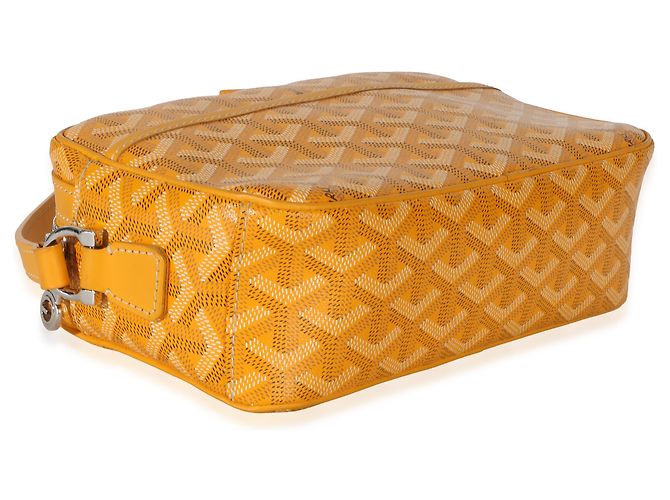 Goyard Sac Cap Vert PM in tela Goyardine gialla Giallo - vista 7