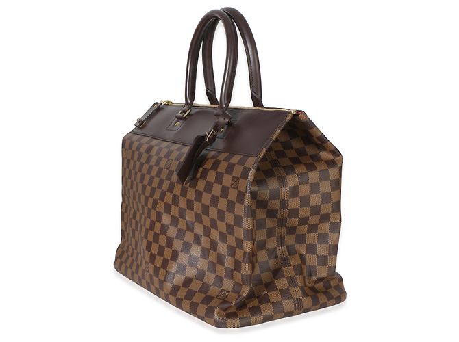 Louis Vuitton Damier Ebene Canvas Greenwich PM Marrone - vista 3