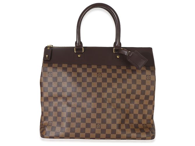 Louis Vuitton Damier Ebene Canvas Greenwich PM Marrone - vista 7