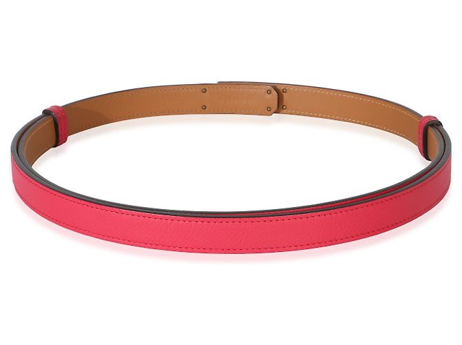 Hermès Rose Shocking Epsom Kelly 18 Belt GHW - Ansicht 4