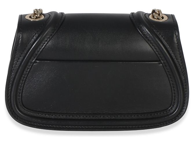 Borsa a tracolla Gucci Blondie Small in pelle di vitello nera Nero - vista 2