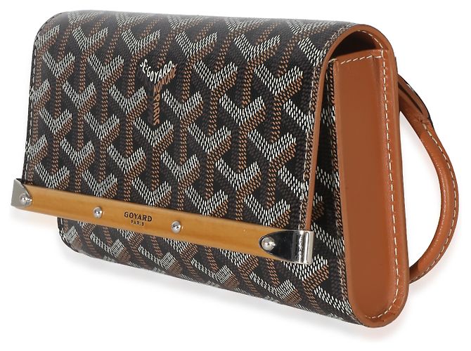 Clutch Mini Monte Carlo Goyardine Oro e Nero Goyard - vista 3