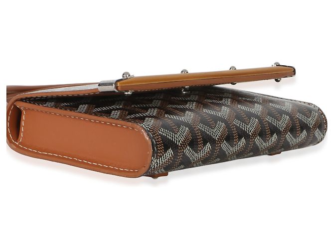 Clutch Mini Monte Carlo Goyardine Oro e Nero Goyard - vista 7