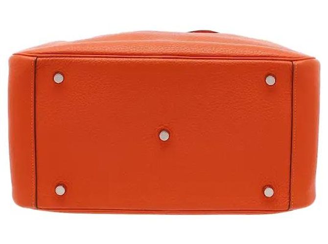 Hermès Lindy 30 Clemence Naranja - vista 3