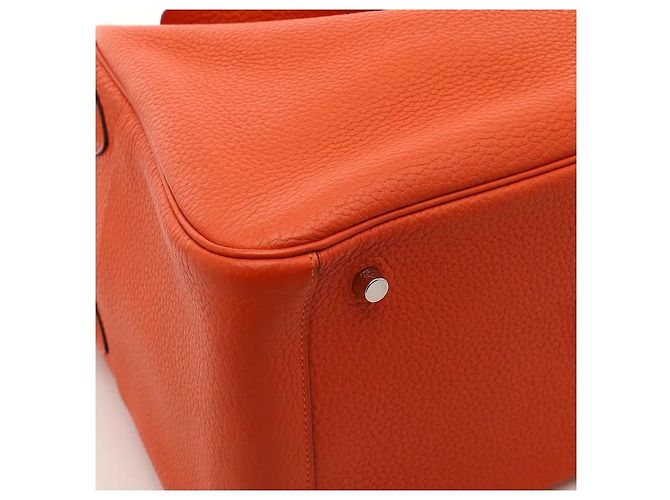 Hermès Lindy 30 Clemence Naranja - vista 6