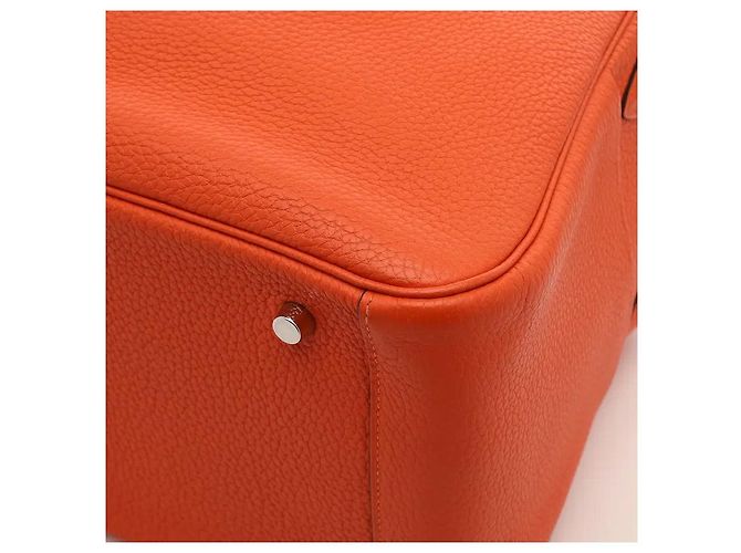 Hermès Lindy 30 Clemence Naranja - vista 7