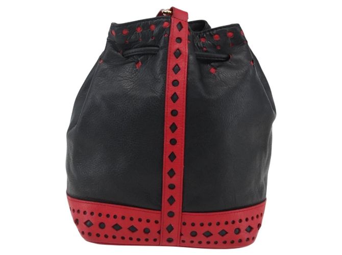 Saint Laurent Vintage Leather Nero - vista 2